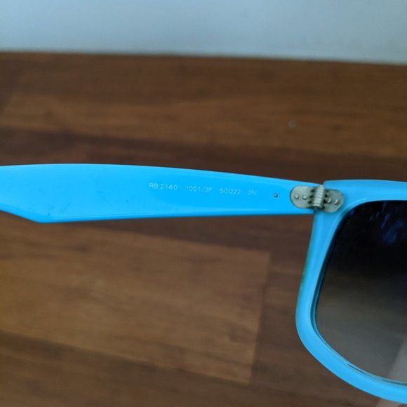 Ray Bans RB2140 Wayfarer 1001/3f - Picture 4 of 10